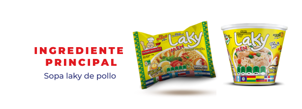 Sopa de pollo a la Laky – Lakymen